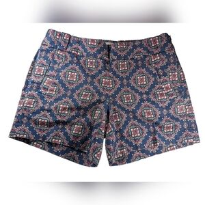 J Crew Printed Shorts Sz 0